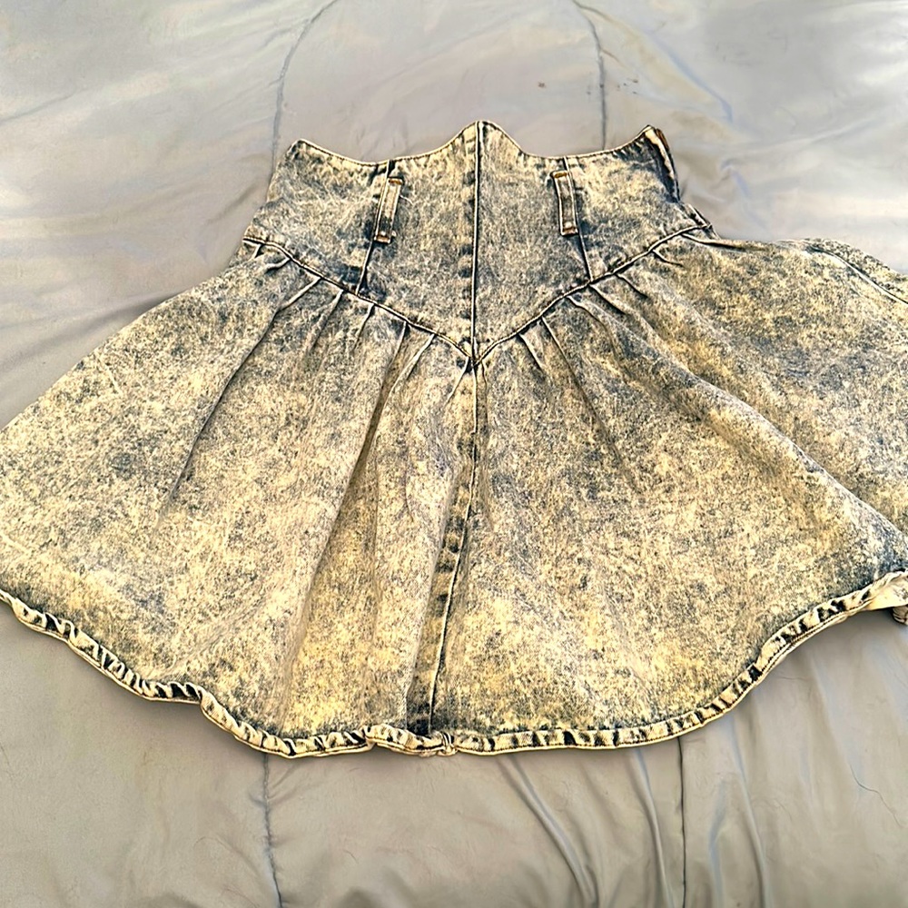Vintage Denim Skirt
